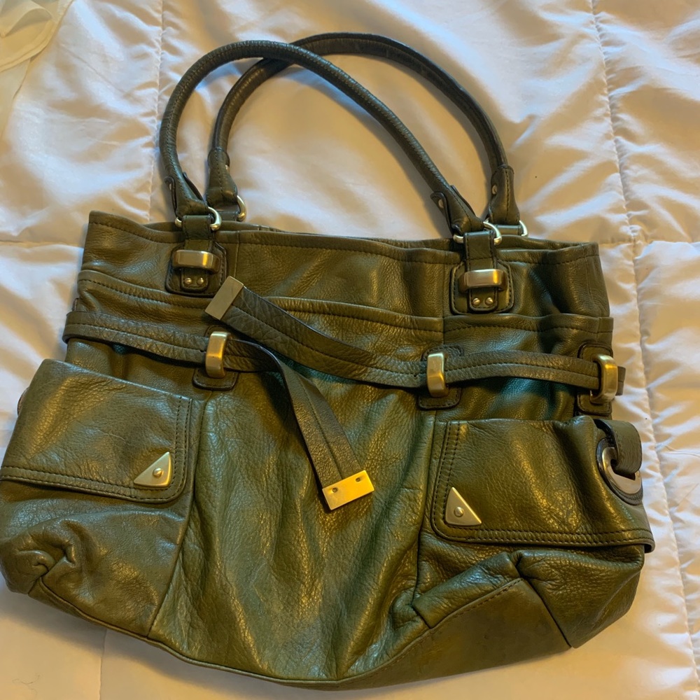 Green B.Makowsky purse